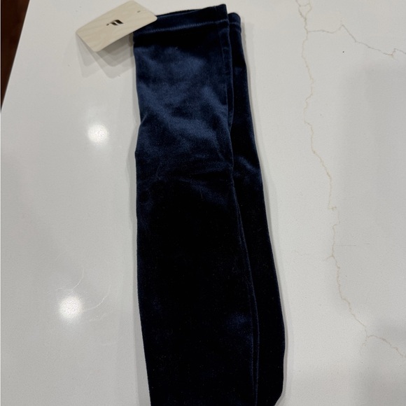 Fabletics Velvet Socks in Deep Navy - Picture 4 of 5